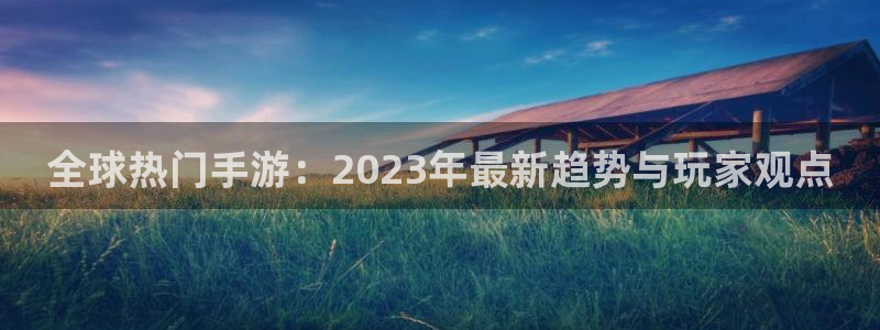 赢咖娱乐什么意思：全球热门手游：2023年最新趋势与玩家观点